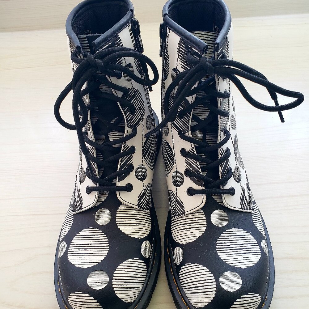 Polja Dot Dr Martens Combat Boots